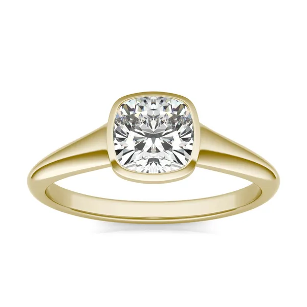 Cushion Signature Bezel Solitaire