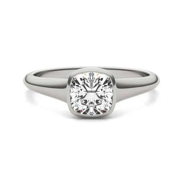 Cushion Signature Bezel Solitaire