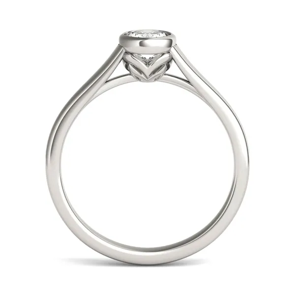 Oval Signature Bezel Solitaire