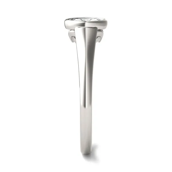Oval Signature Bezel Solitaire