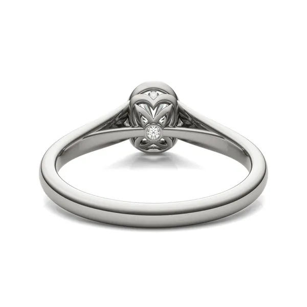 Oval Signature Bezel Solitaire