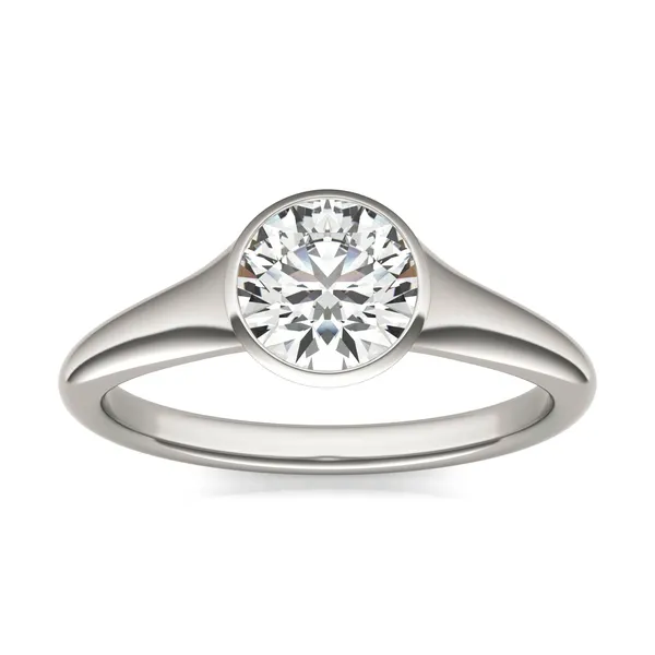 Round Brilliant Signature Bezel Solitaire