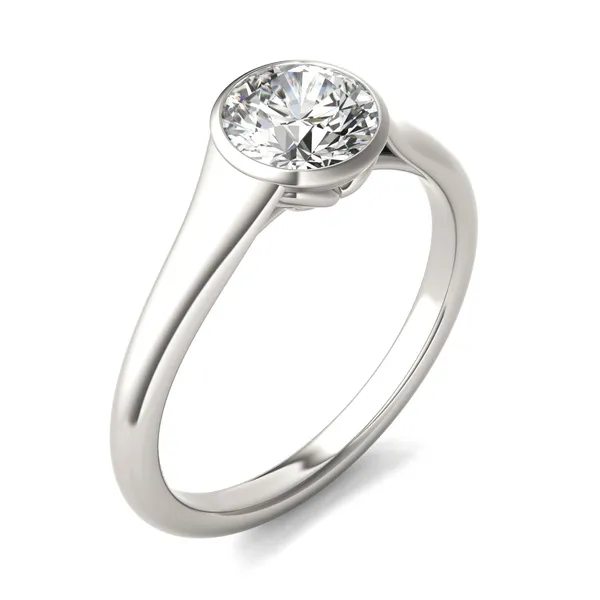 Round Brilliant Signature Bezel Solitaire