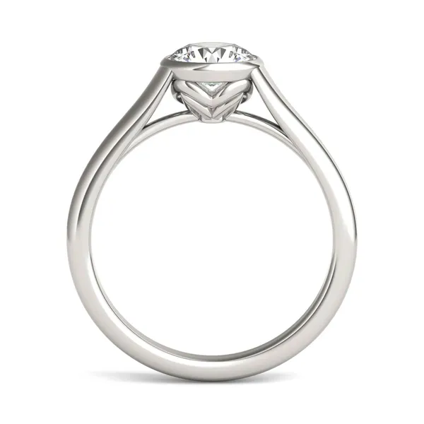 Round Brilliant Signature Bezel Solitaire