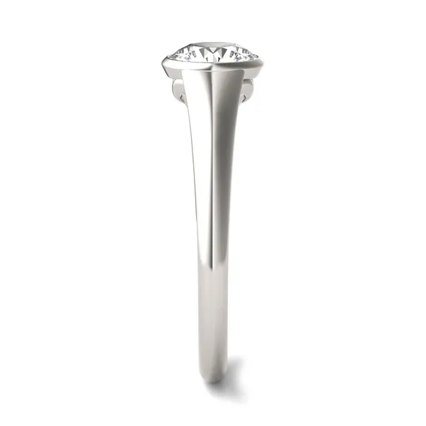 Round Brilliant Signature Bezel Solitaire