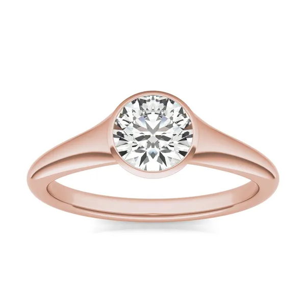 Round Brilliant Signature Bezel Solitaire