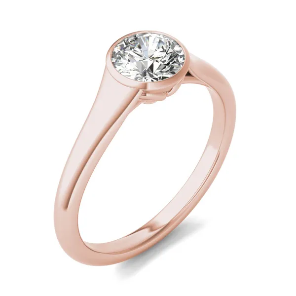 Round Brilliant Signature Bezel Solitaire