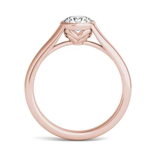 Round Brilliant Signature Bezel Solitaire