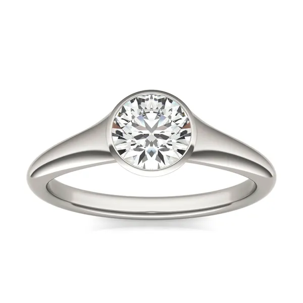 Round Brilliant Signature Bezel Solitaire