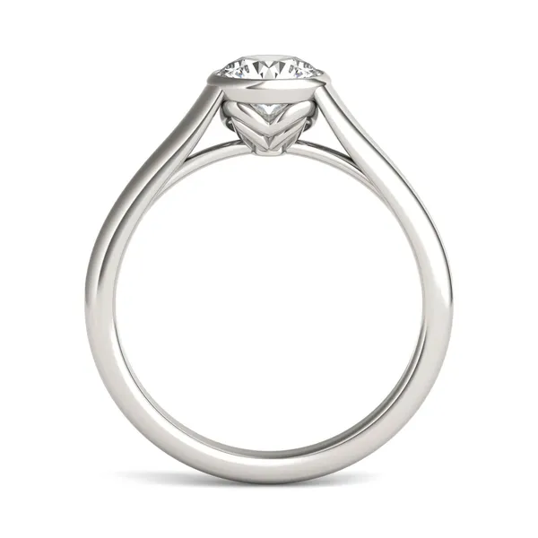 Round Brilliant Signature Bezel Solitaire