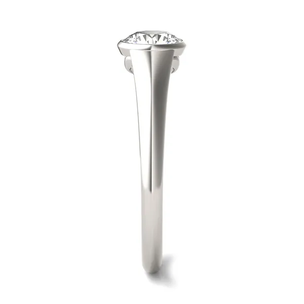 Round Brilliant Signature Bezel Solitaire