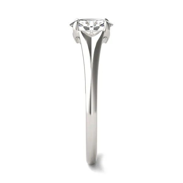 Oval Wide Shank Signature Solitaire