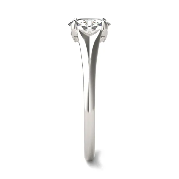 Oval Wide Shank Signature Solitaire