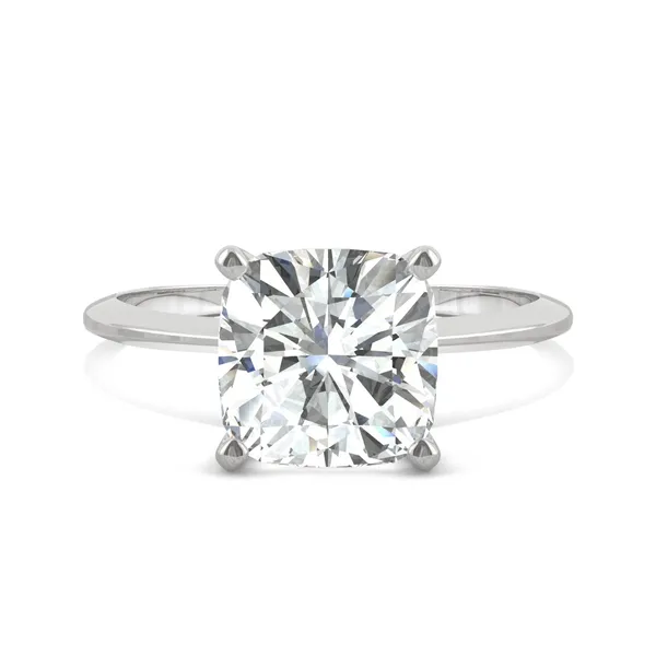 Cushion Hearts & Arrows Timeless Solitaire Engagement Ring