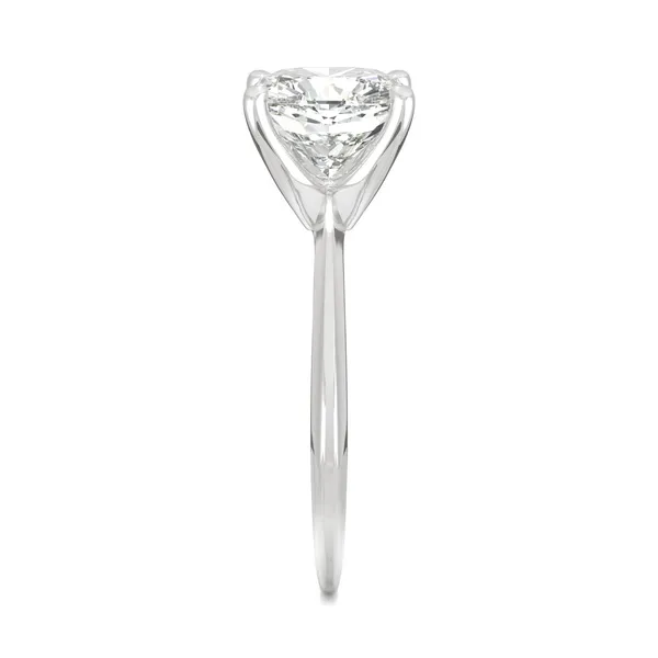 Cushion Hearts & Arrows Timeless Solitaire Engagement Ring