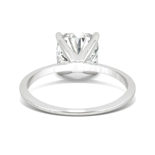 Cushion Hearts & Arrows Timeless Solitaire Engagement Ring