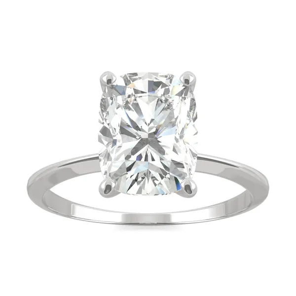 Elongated Cushion Timeless Solitaire Engagement Ring