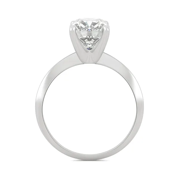 Elongated Cushion Timeless Solitaire Engagement Ring