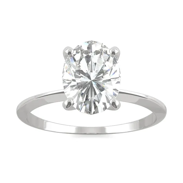 Oval Timeless Solitaire Engagement Ring