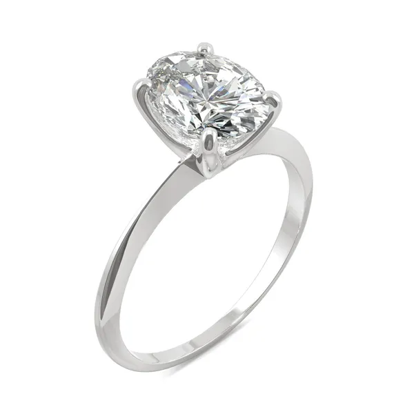 Oval Timeless Solitaire Engagement Ring