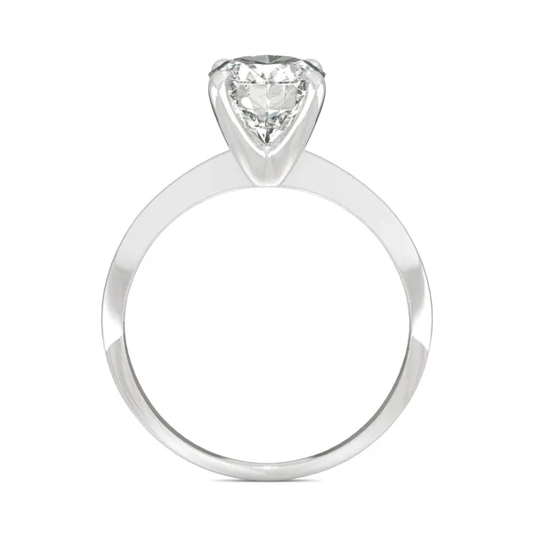 Oval Timeless Solitaire Engagement Ring