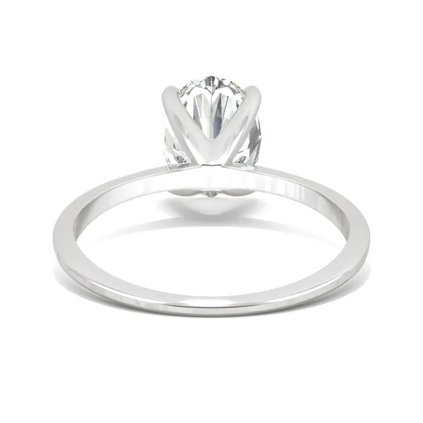 Oval Timeless Solitaire Engagement Ring