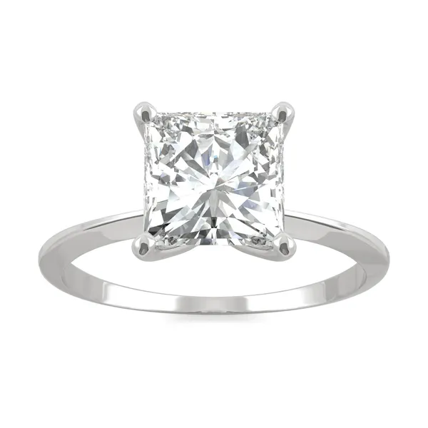 Princess Timeless Solitaire Engagement Ring