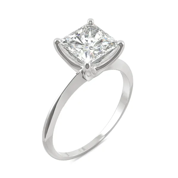 Princess Timeless Solitaire Engagement Ring