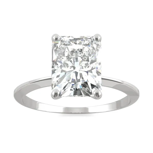 Radiant Timeless Solitaire Engagement Ring