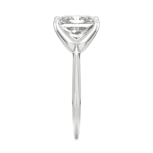 Radiant Timeless Solitaire Engagement Ring