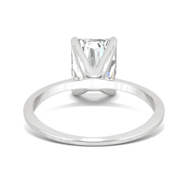 Radiant Timeless Solitaire Engagement Ring