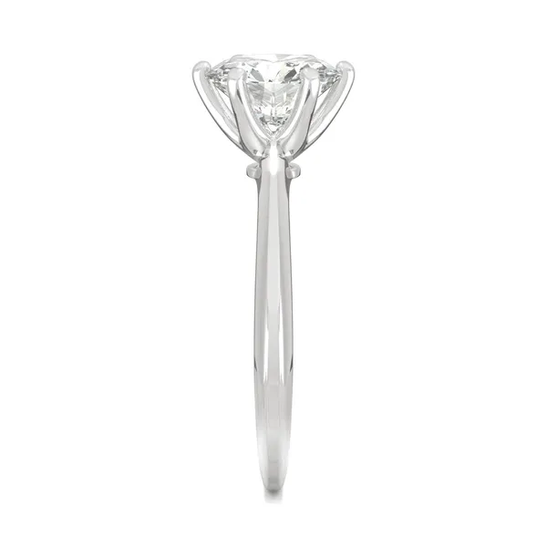 Round Brilliant Six-Prong Timeless Solitaire Engagement Ring