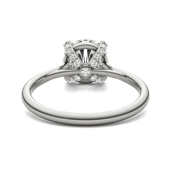 Round Hearts & Arrows Luxe Trellis Engagement Ring