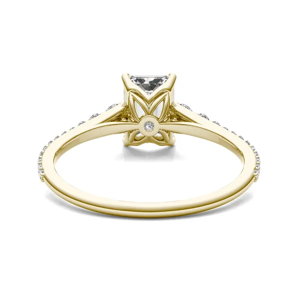 Emerald Signature Graduated Side-Stone Engagement Ring