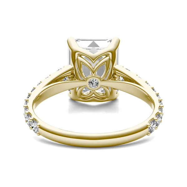 Emerald Signature Graduated Side-Stone Engagement Ring
