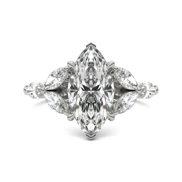Marquise Iris Engagement Ring