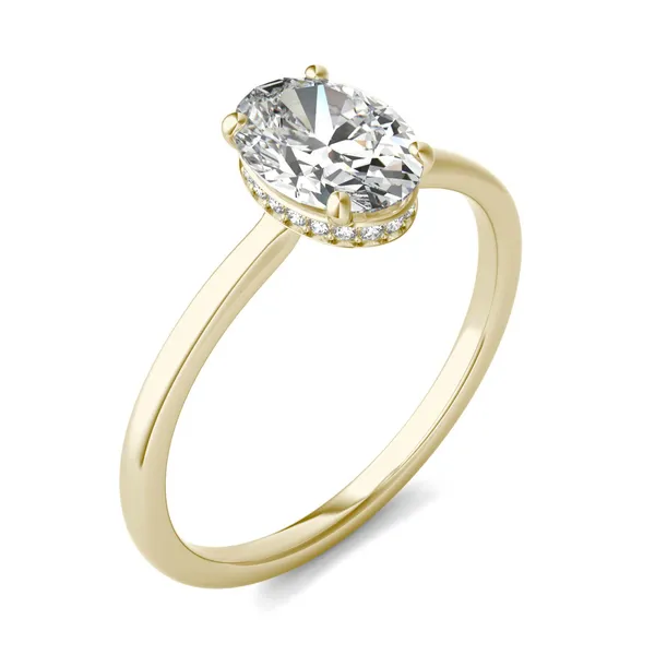 Oval Icon Engagement Ring