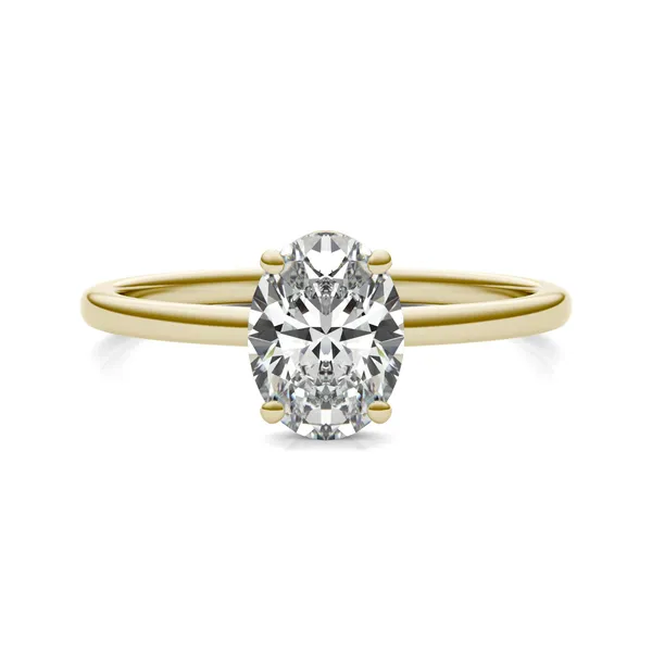 Oval Icon Engagement Ring