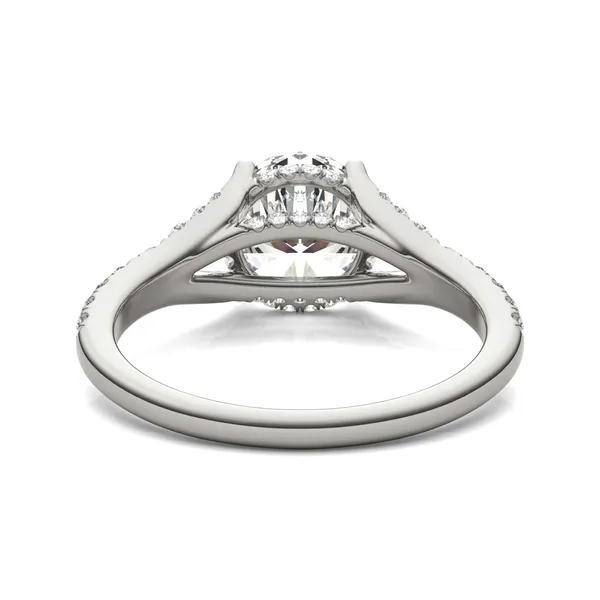 Round Brilliant Duet Engagement Ring