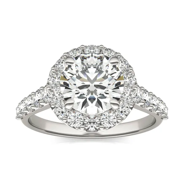 Round Brilliant Allure Halo Engagement Ring