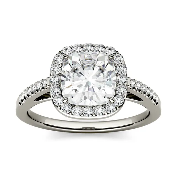 Cushion Adora Halo Engagement Ring