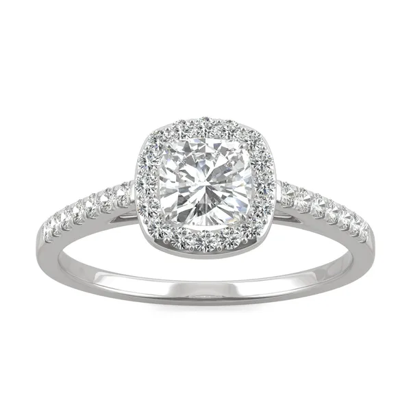 Cushion Adora Halo Engagement Ring