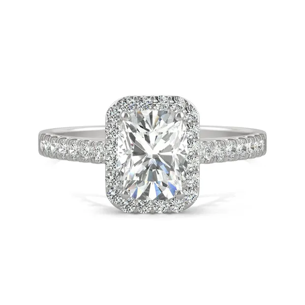 Elongated Cushion Adora Halo Engagement Ring