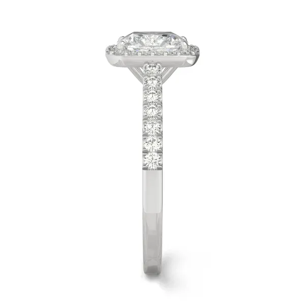 Elongated Cushion Adora Halo Engagement Ring