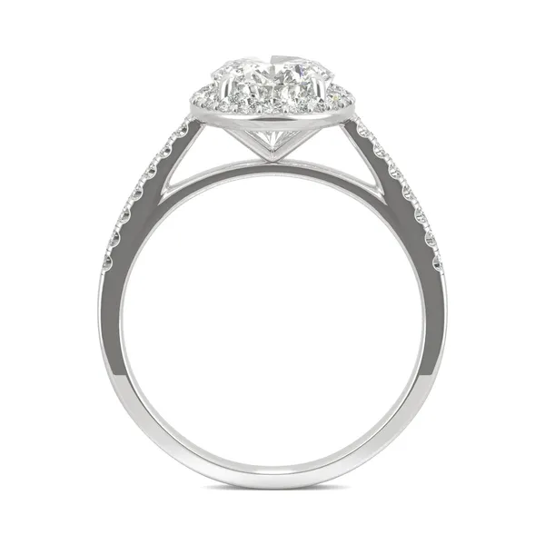 Oval Adora Halo Engagement Ring