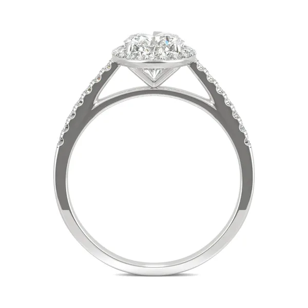 Oval Adora Halo Engagement Ring