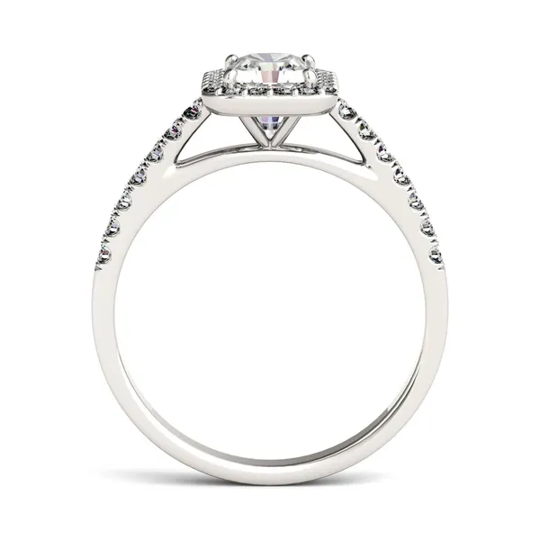 Radiant Adora Halo Engagement Ring