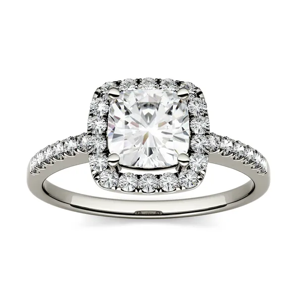 Cushion Eden Halo Engagement Ring