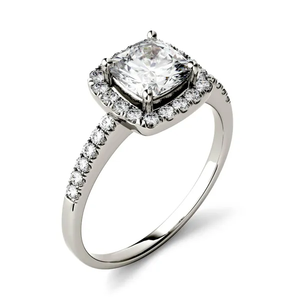 Cushion Eden Halo Engagement Ring