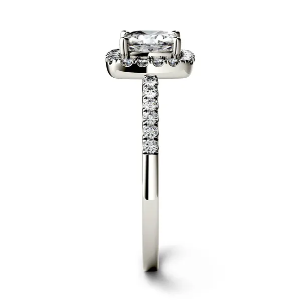 Cushion Eden Halo Engagement Ring